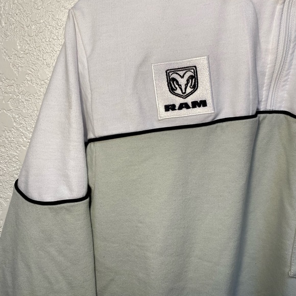 Dodge Ram UAW Union Workers Polo Shirt With ID Holder Badge Made In USA Men’s S - Picture 3 of 11
